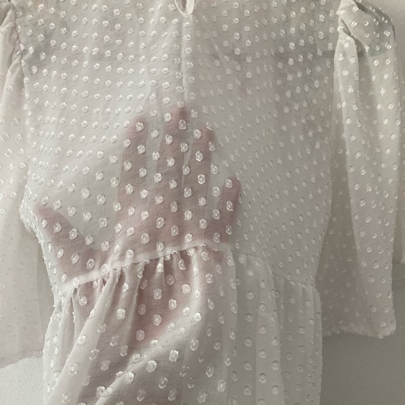 Embroidered Victorian Inspired Boho Blouse XS - Picture 9 of 11